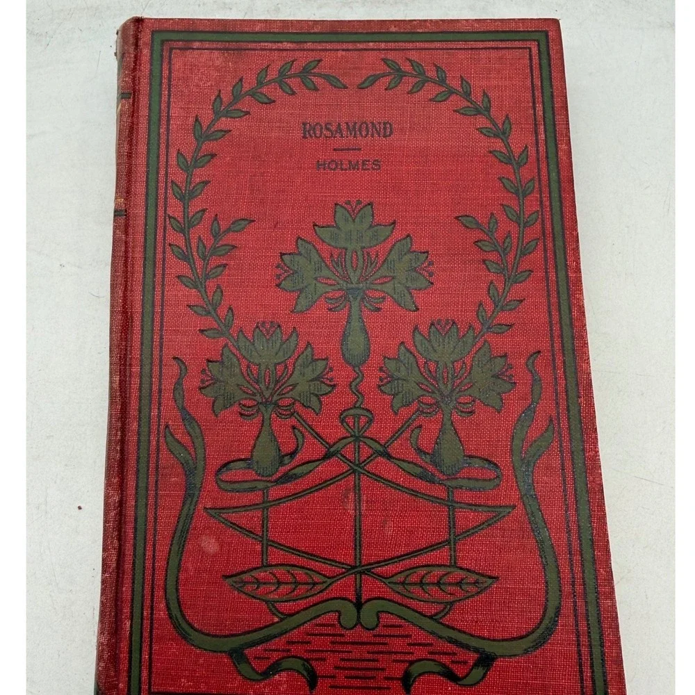 Rosamond Ethelyn's Mistake Mary J Holmes Grosset & Dunlap Red Antique Hardcover